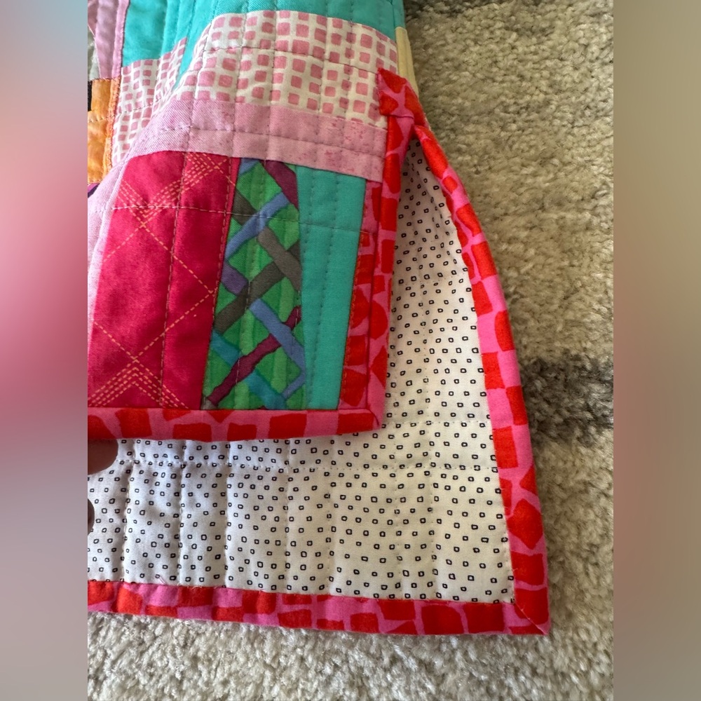 Colorful Patchwork Vest - Picture 8 of 10